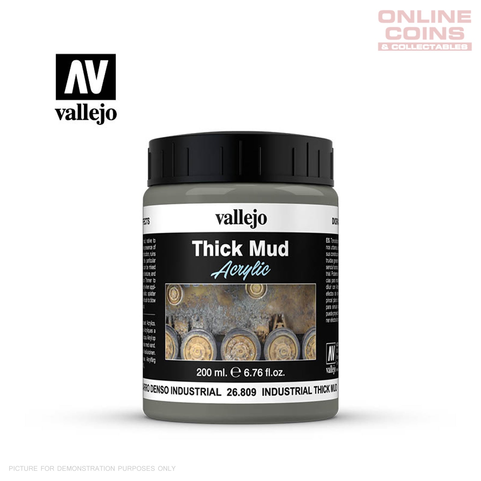 Industrial Mud 200ml - Vallejo Diorama Effects