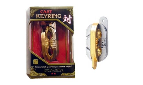KEYRING - L2 Cast Puzzle - Huzzle