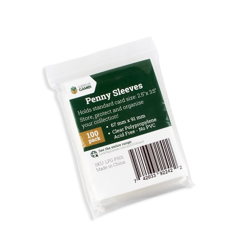 Penny Sleeves LPG Essential 100x10 pack