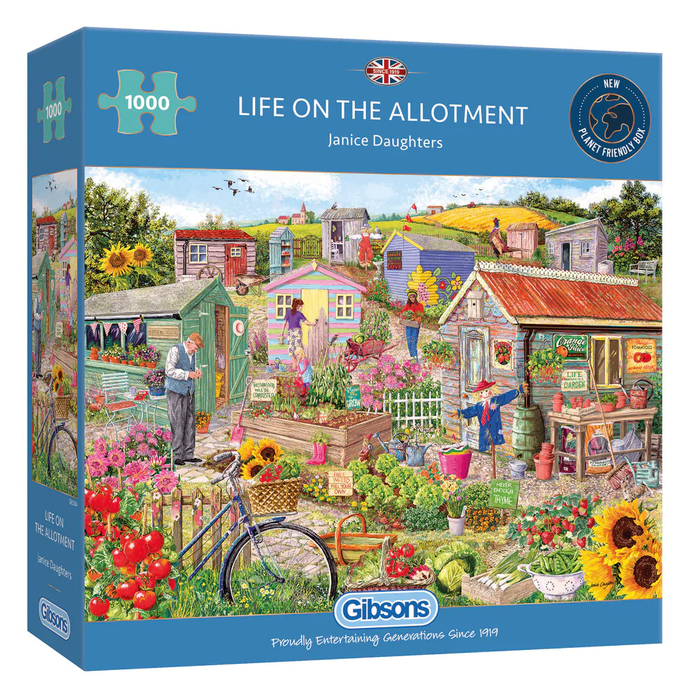 Life on the Allotment 1000pc - Gibsons