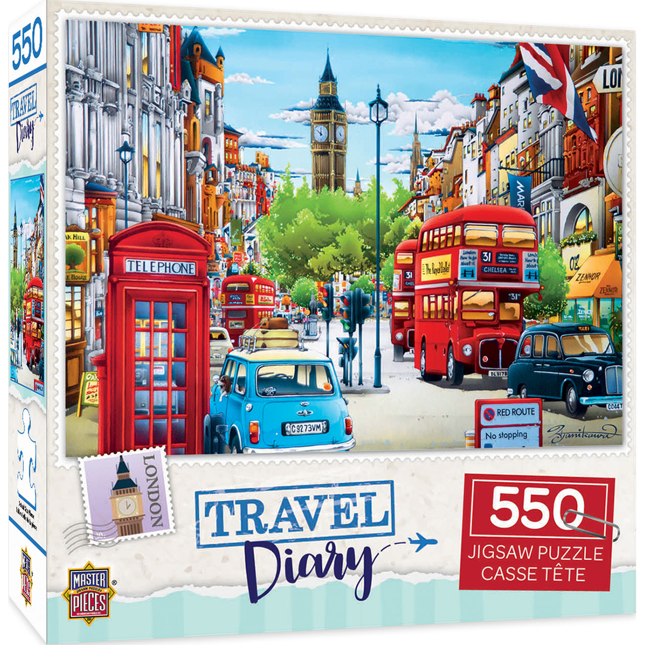 London - Travel Diary - 550pc Masterpiece