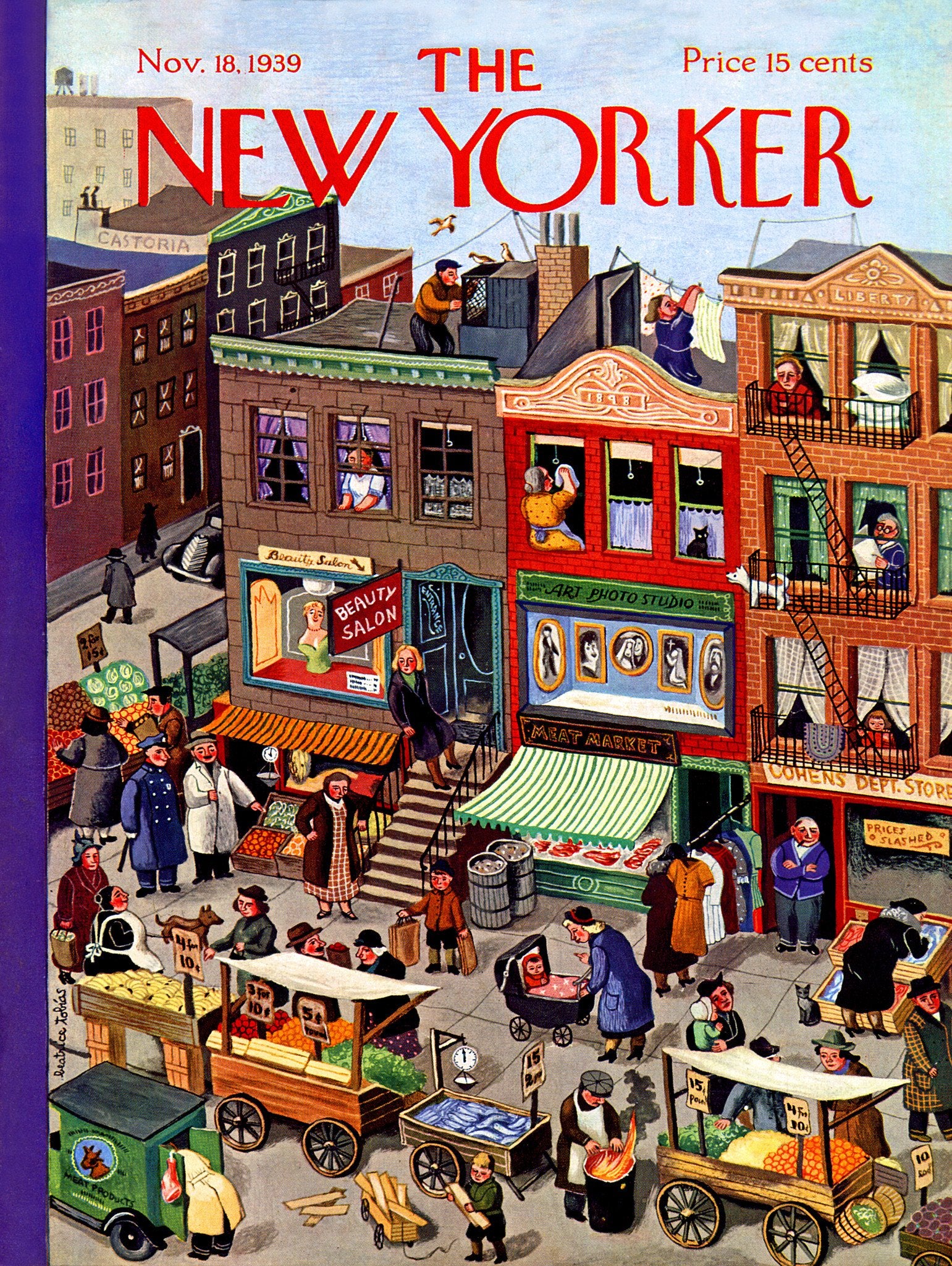 Main Street - The New Yorker 1000 pc