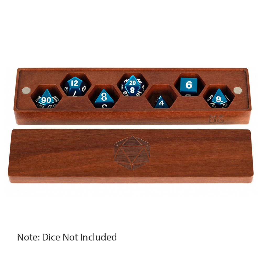 Purple Heart - MDG Premium Wood Dice Vault