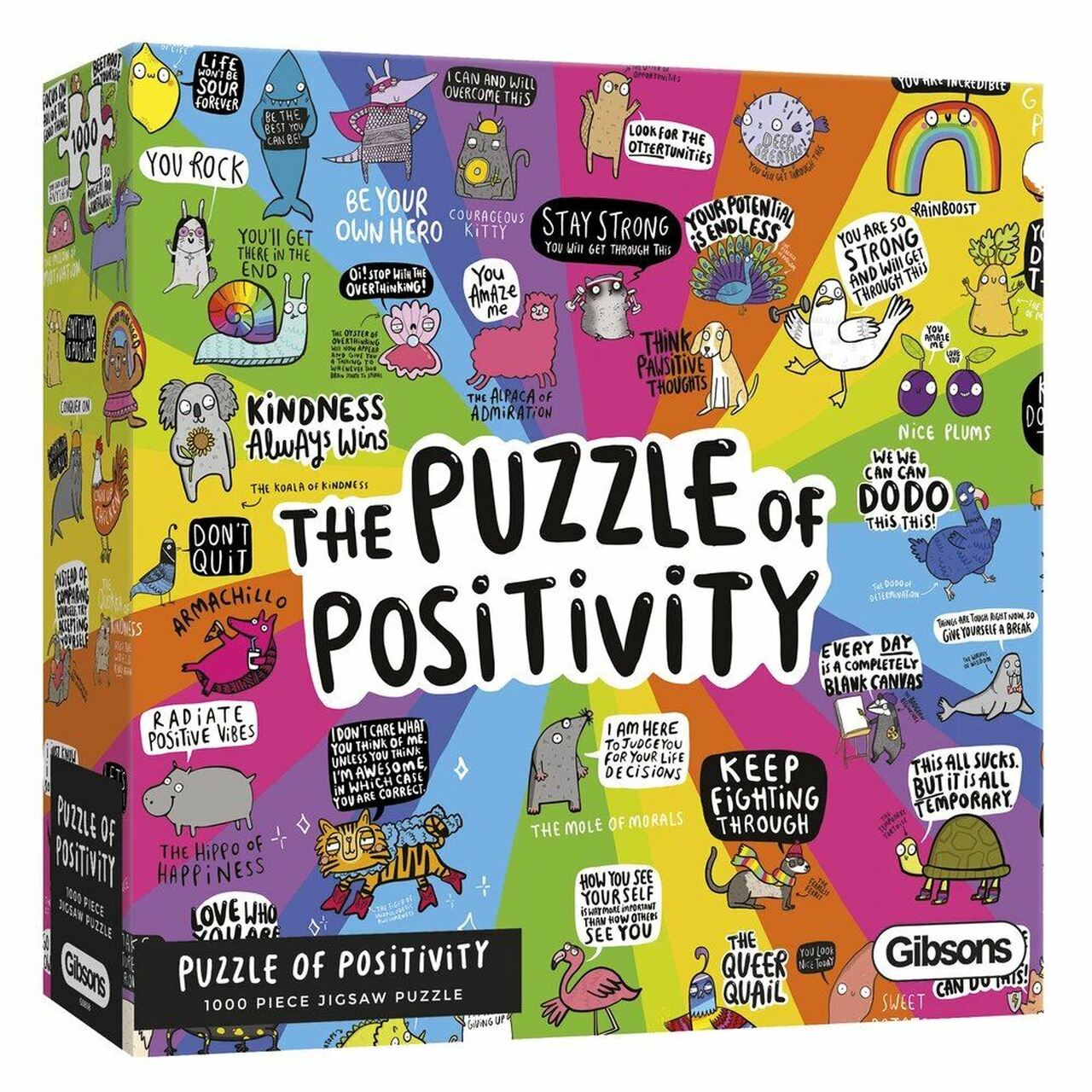 Puzzle of Positivity 1000pc - Gibsons