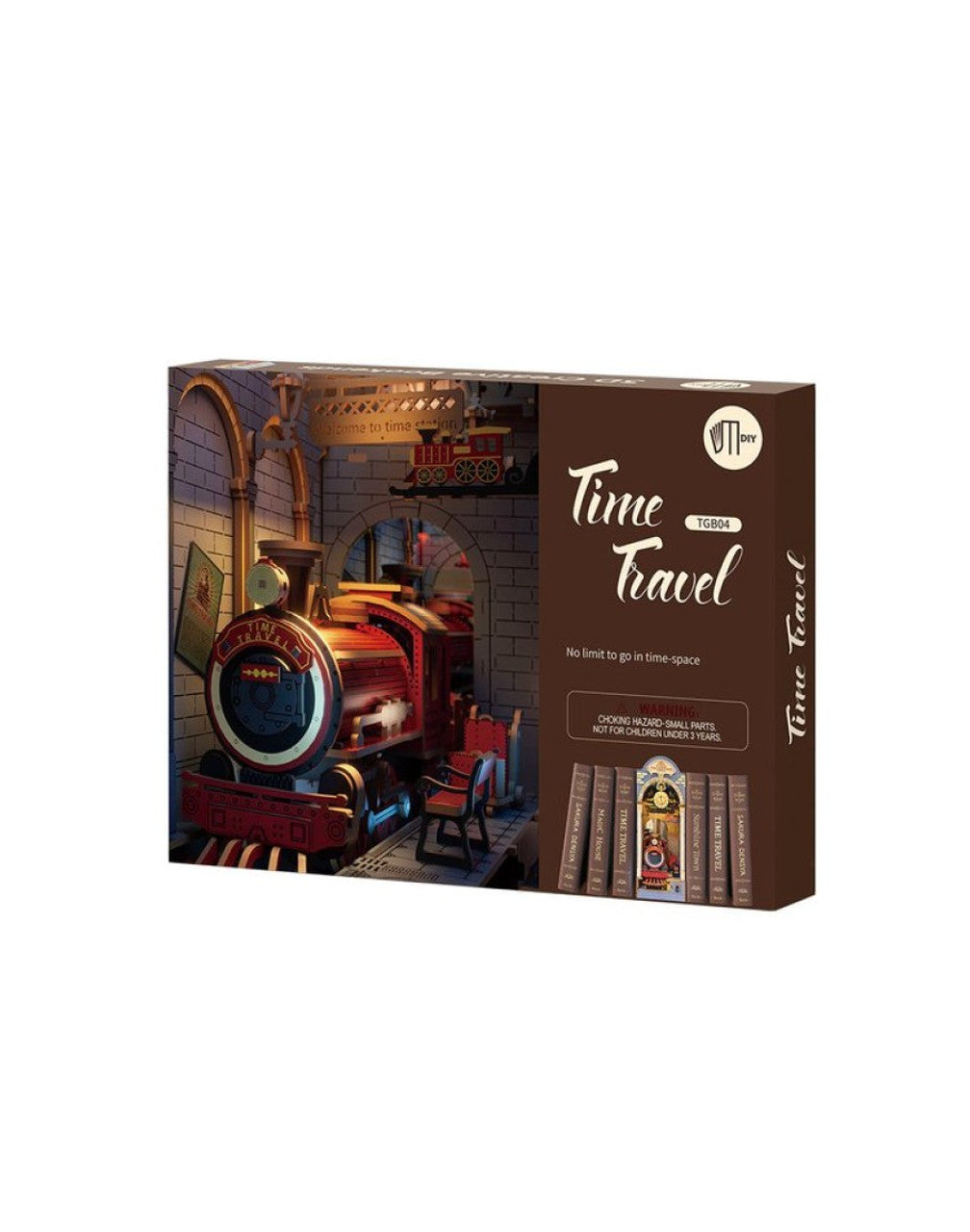 TIME TRAVEL - DIY BOOKENDS KIT - ROBOTIME