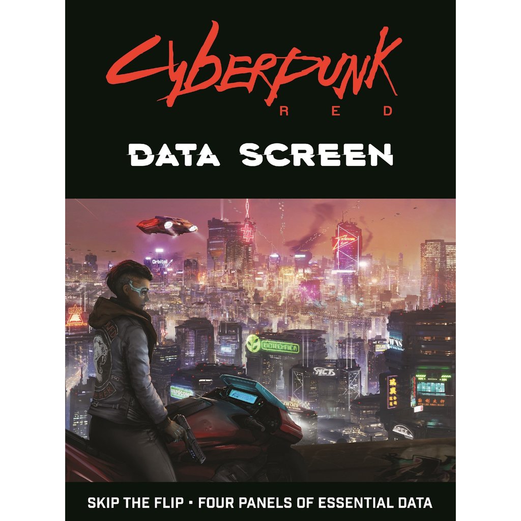 Cyberpunk RED Data Screen
