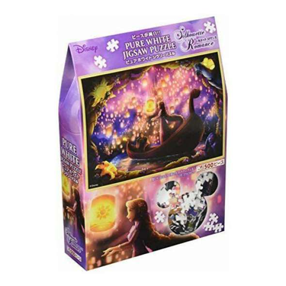 Rapunzels Wrapped in Thought Puzzle 500 pieces - Tenyo Puzzle Disney