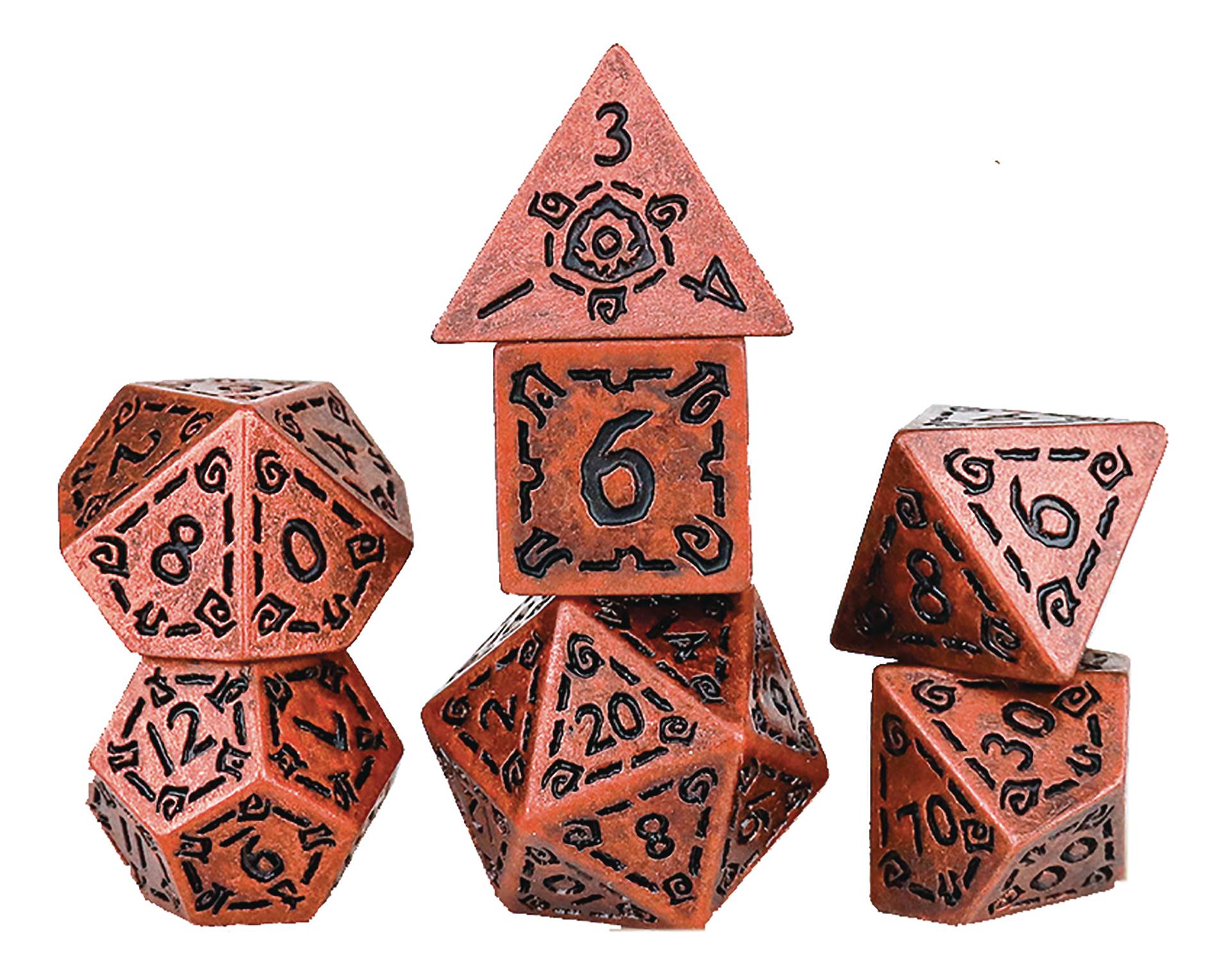 Copper  Illusory Metal 7-Set - Sirius Dice