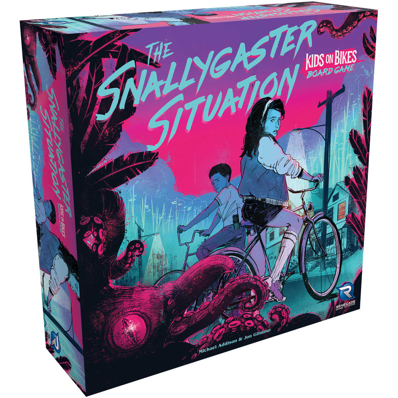 The Snallygaster Situation  A kids on Bikes Board Game