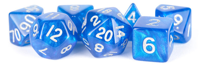 Stardust Blue - MDG Dice Set 16mm Resin