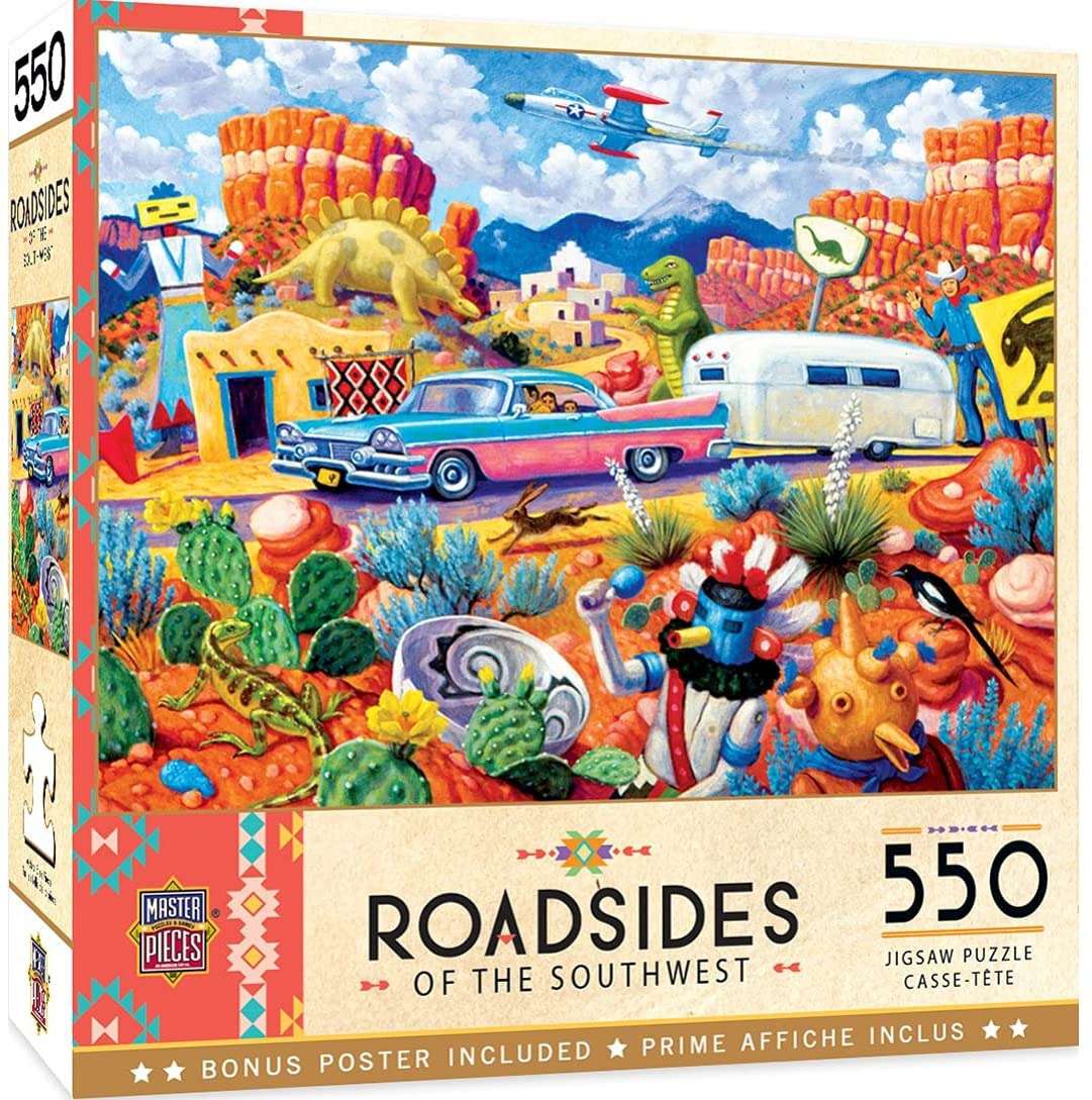 Summer Fresh - Roadsides of the Southwest - 550pc Masterpiece