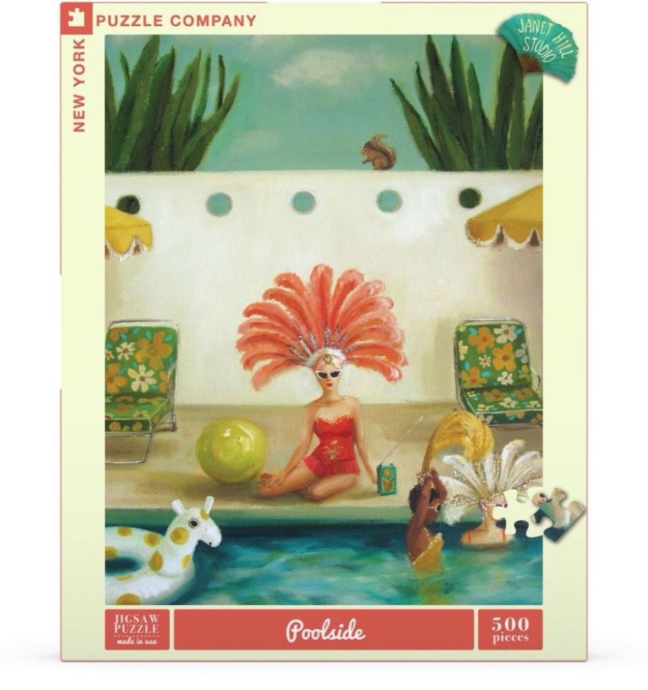 Poolside 500pc - Janet Hill