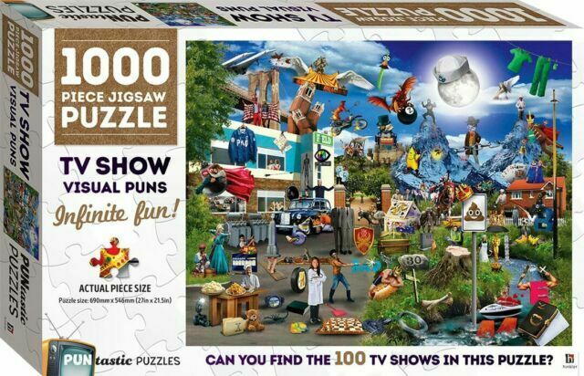 TV Shows- Puntastic Puzzles 1000pc