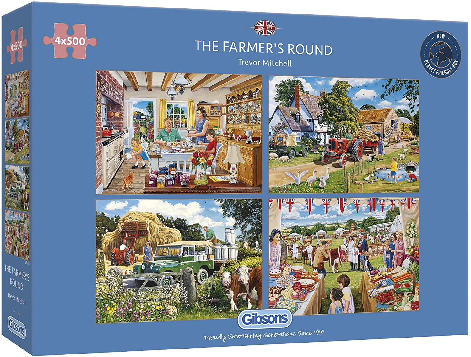 The Farmers Round 4 x 500pcs - Gibsons