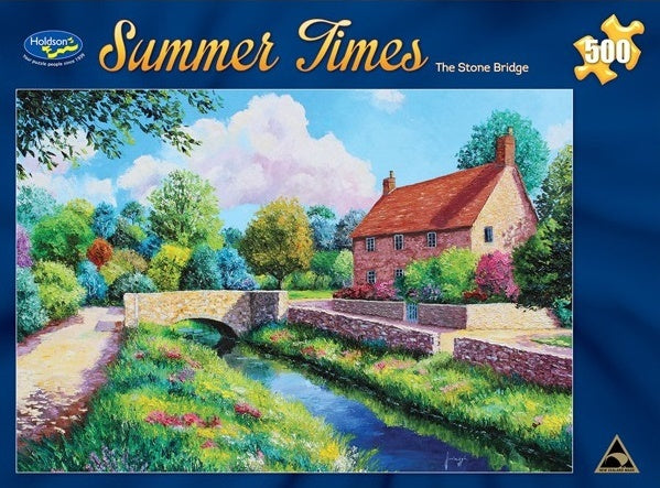 The Stone Bridge - Summer Times 500pc HOLDSONS