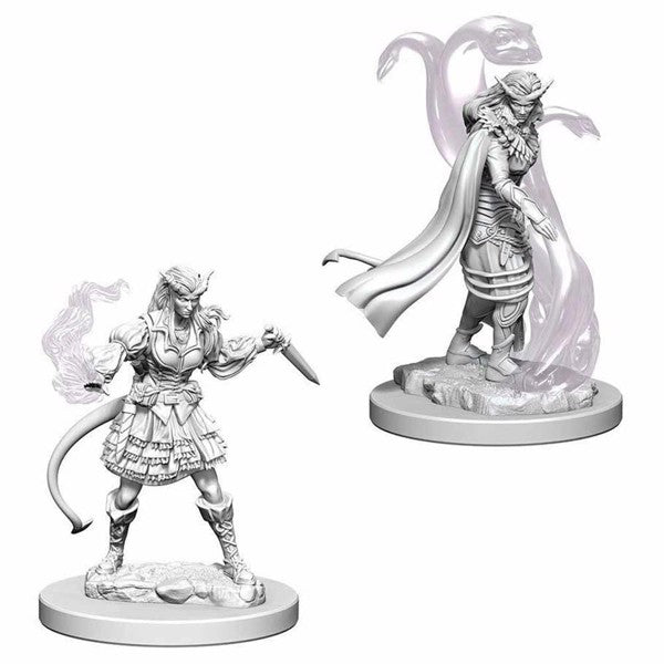 Tiefling Female Sorcerer - D&D Nolzurs Marvelous Unpainted Miniatures