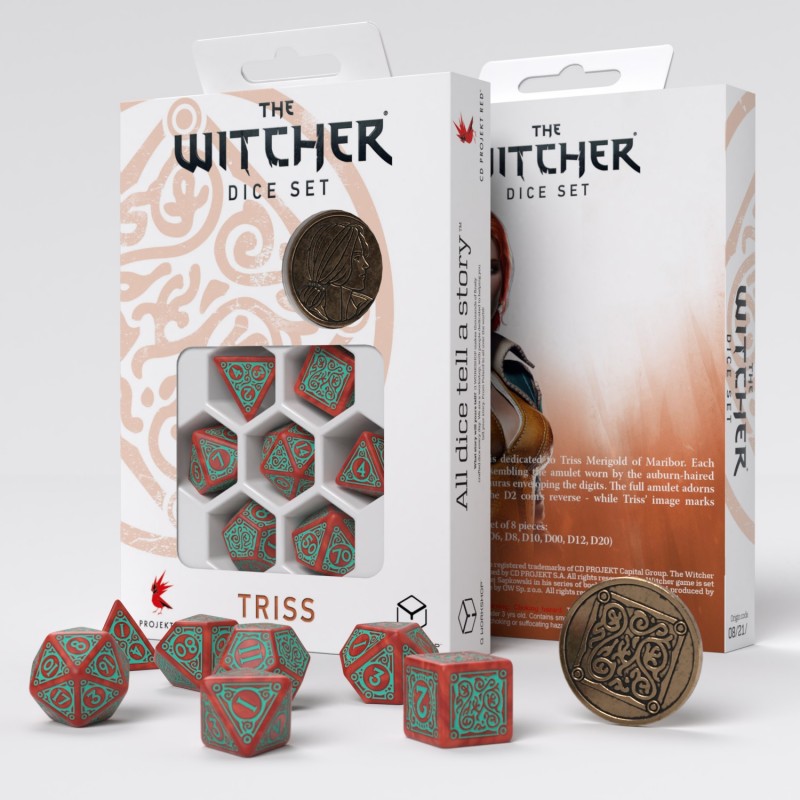 Triss- Merigold the Fearless - The Witcher Dice Set