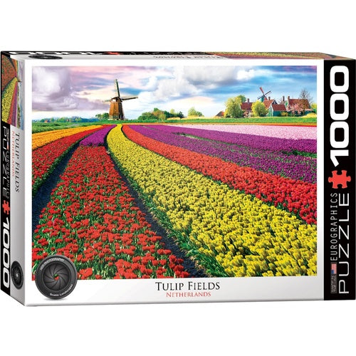 Tulip Fields Netherlands 1000pc