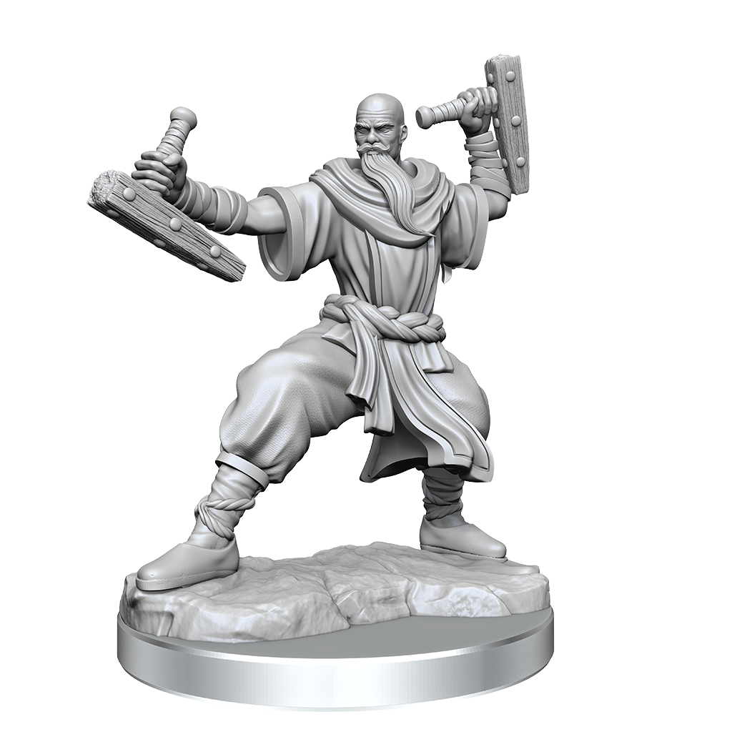 Human Monk Male - D&D Frameworks