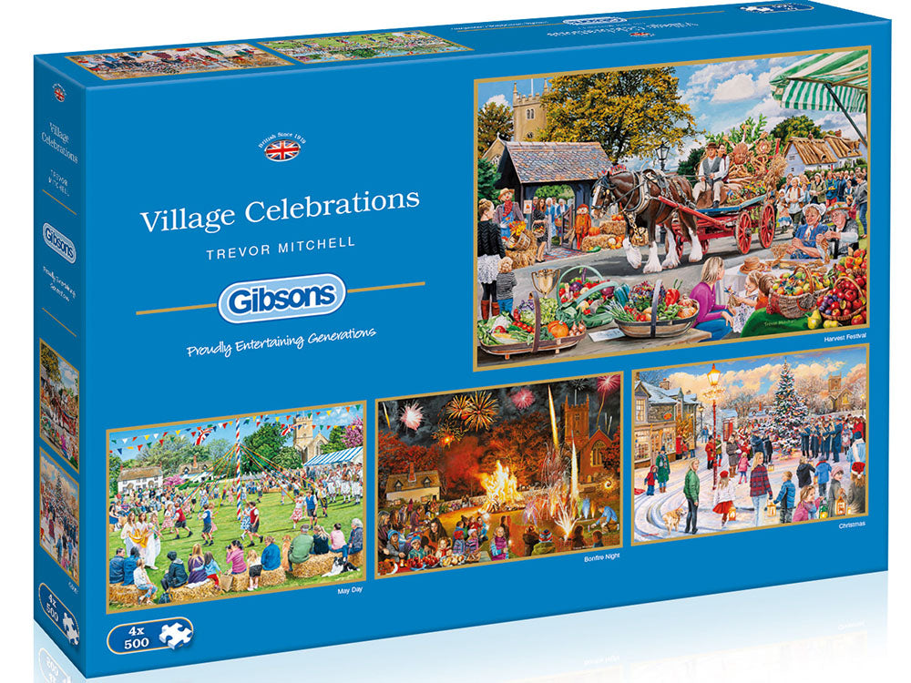 Village Celebrations 4 x 500pcs - Gibsons