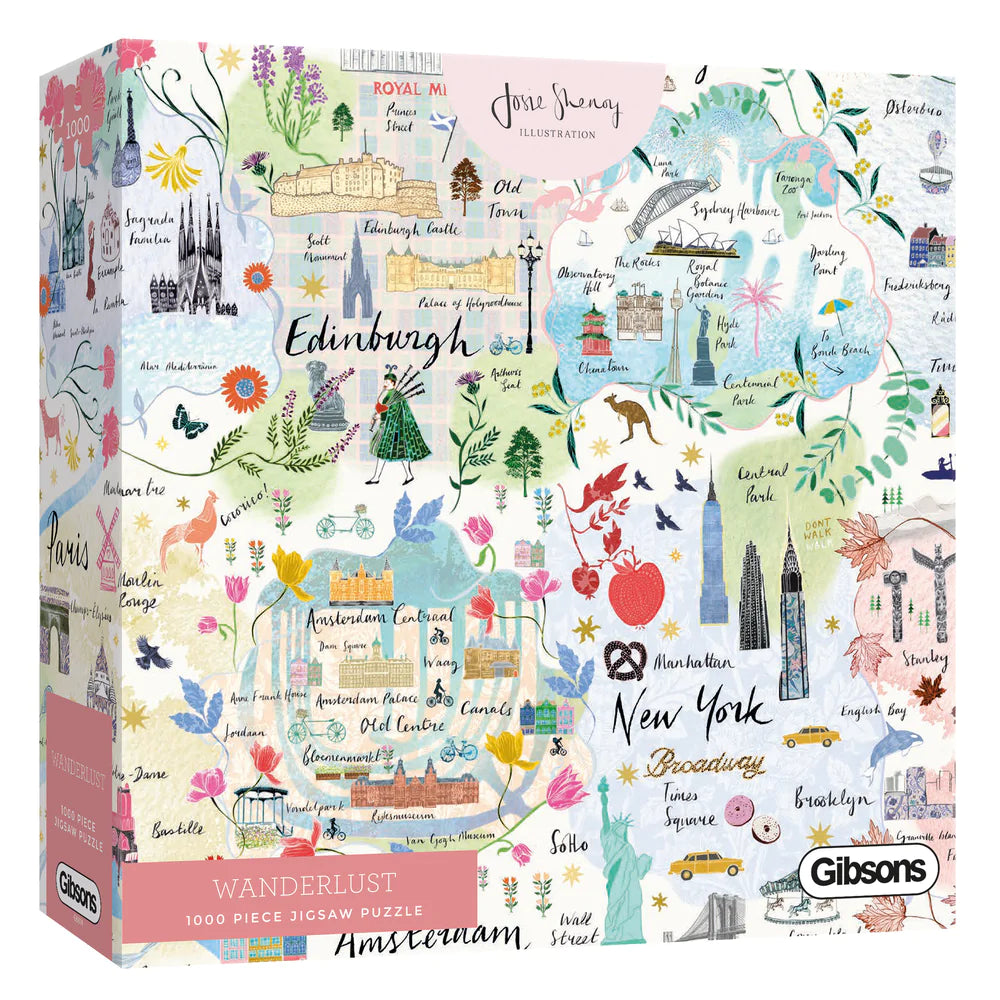 Wanderlust 1000pc - Gibsons