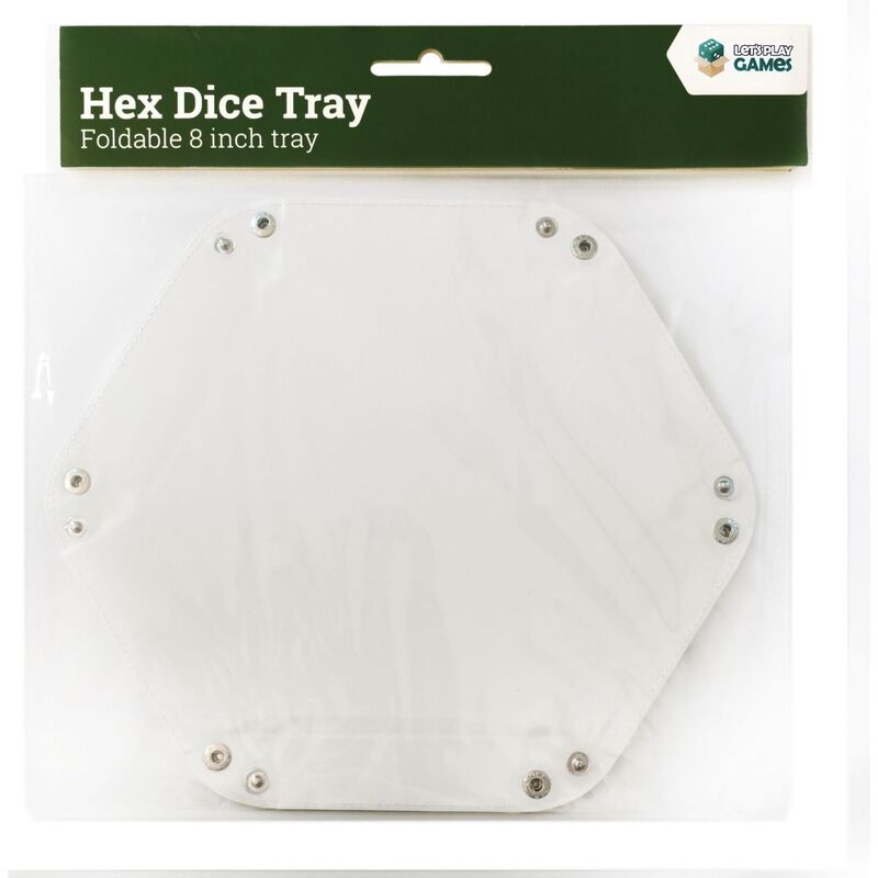 White 8 Inch Dice Tray - LPG