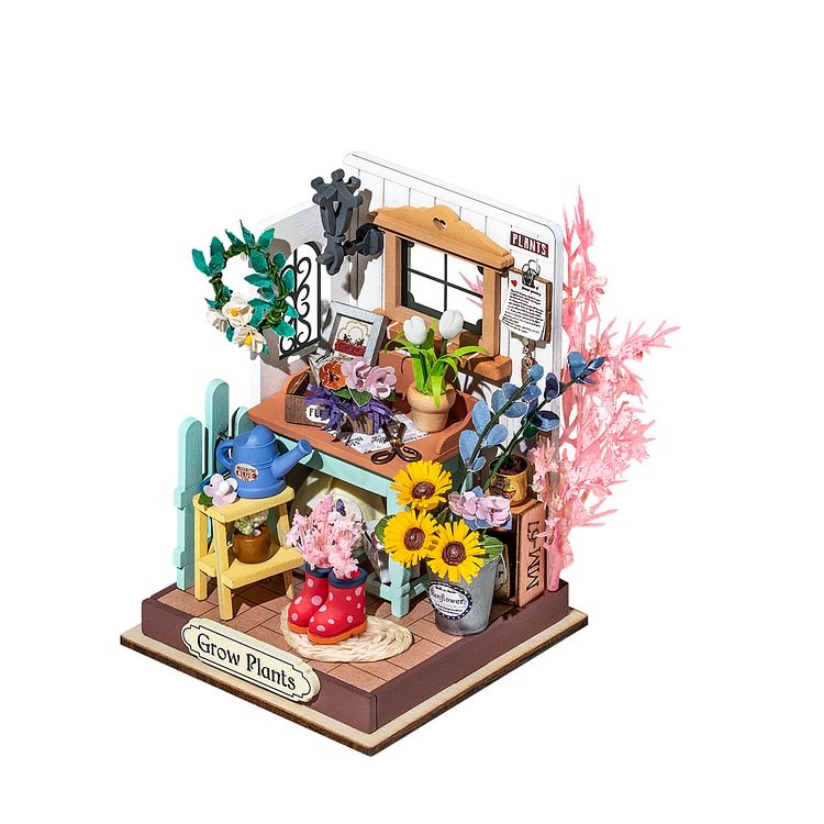DREAMING TERRACE GARDEN - DIY MINI HOUSE - ROBOTIME