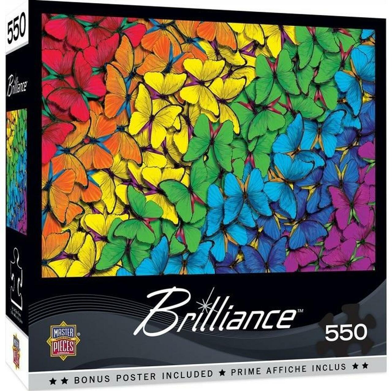 Fluttering Rainbow - Brilliance Collection - 550pc Masterpiece