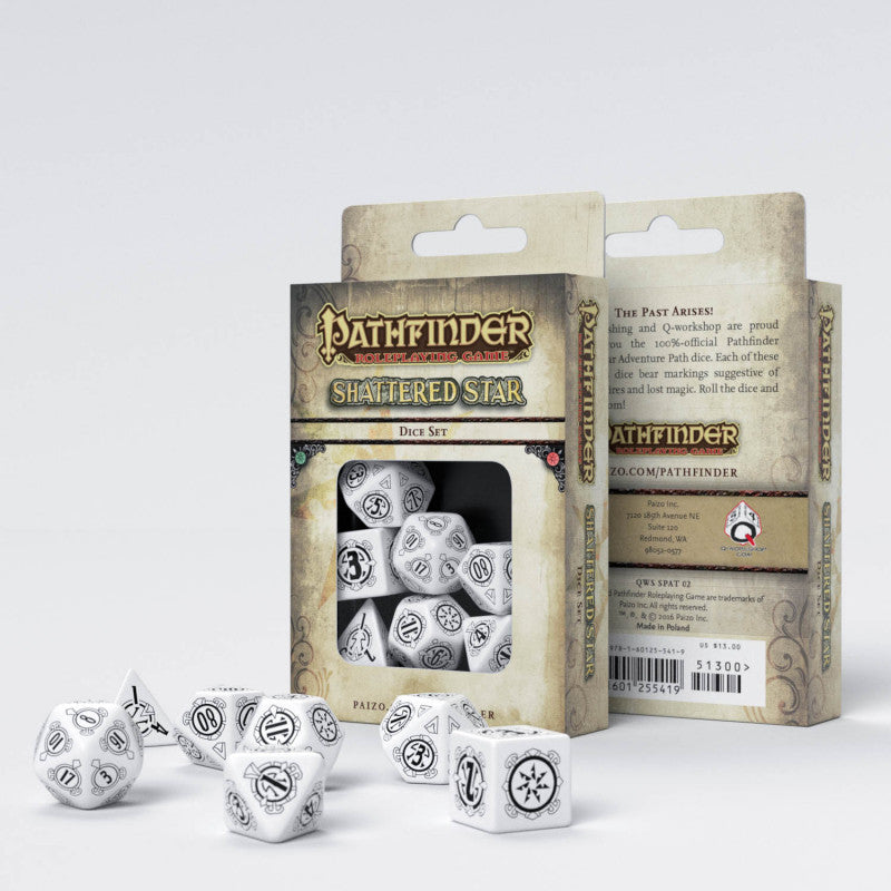 Q Workshop Pathfinder - Shattered Star Dice Set 7