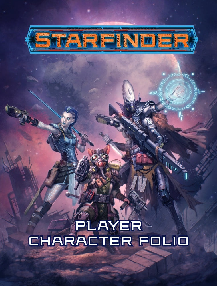 Player Character Folio- Starfinder