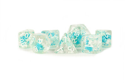 Snowflake Inclusion Dice 7-set