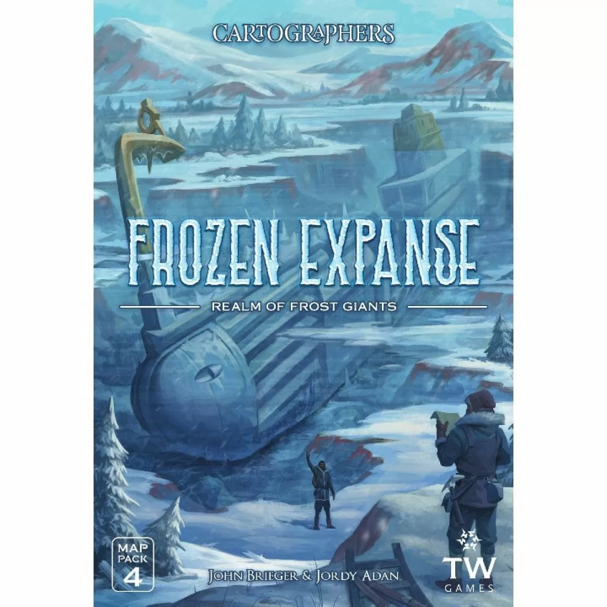 Cartographers Map pack 4 - Frozen Expanse